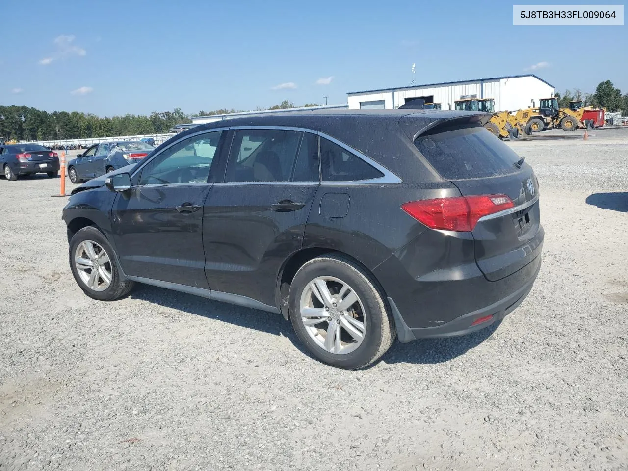 2015 Acura Rdx VIN: 5J8TB3H33FL009064 Lot: 75730294