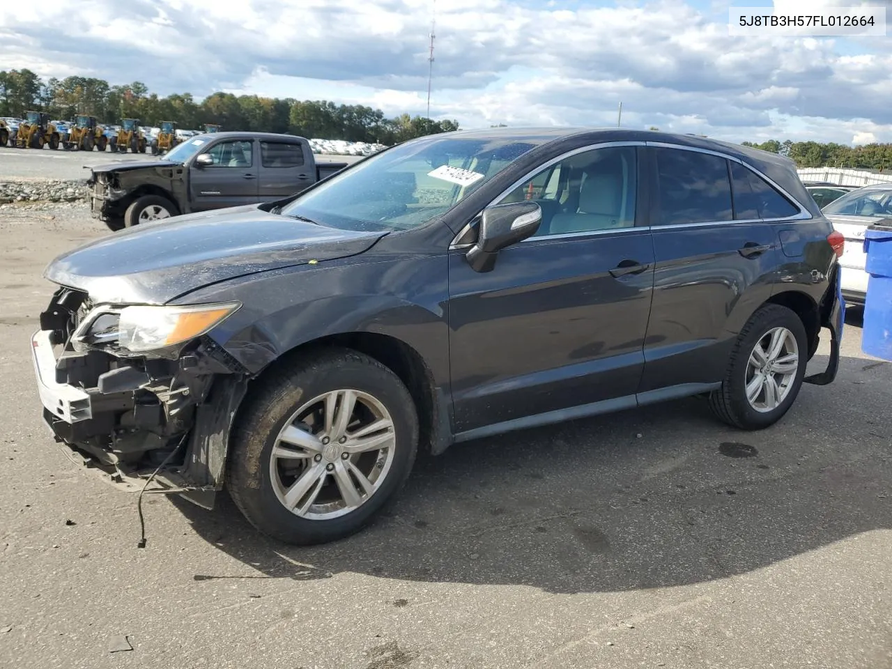 5J8TB3H57FL012664 2015 Acura Rdx Technology