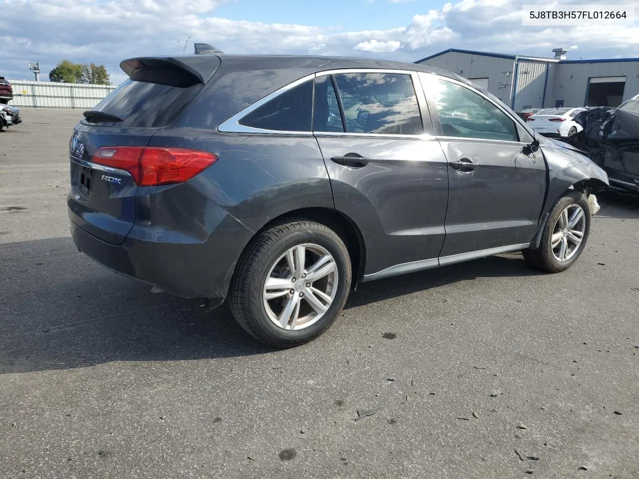 2015 Acura Rdx Technology VIN: 5J8TB3H57FL012664 Lot: 75743624