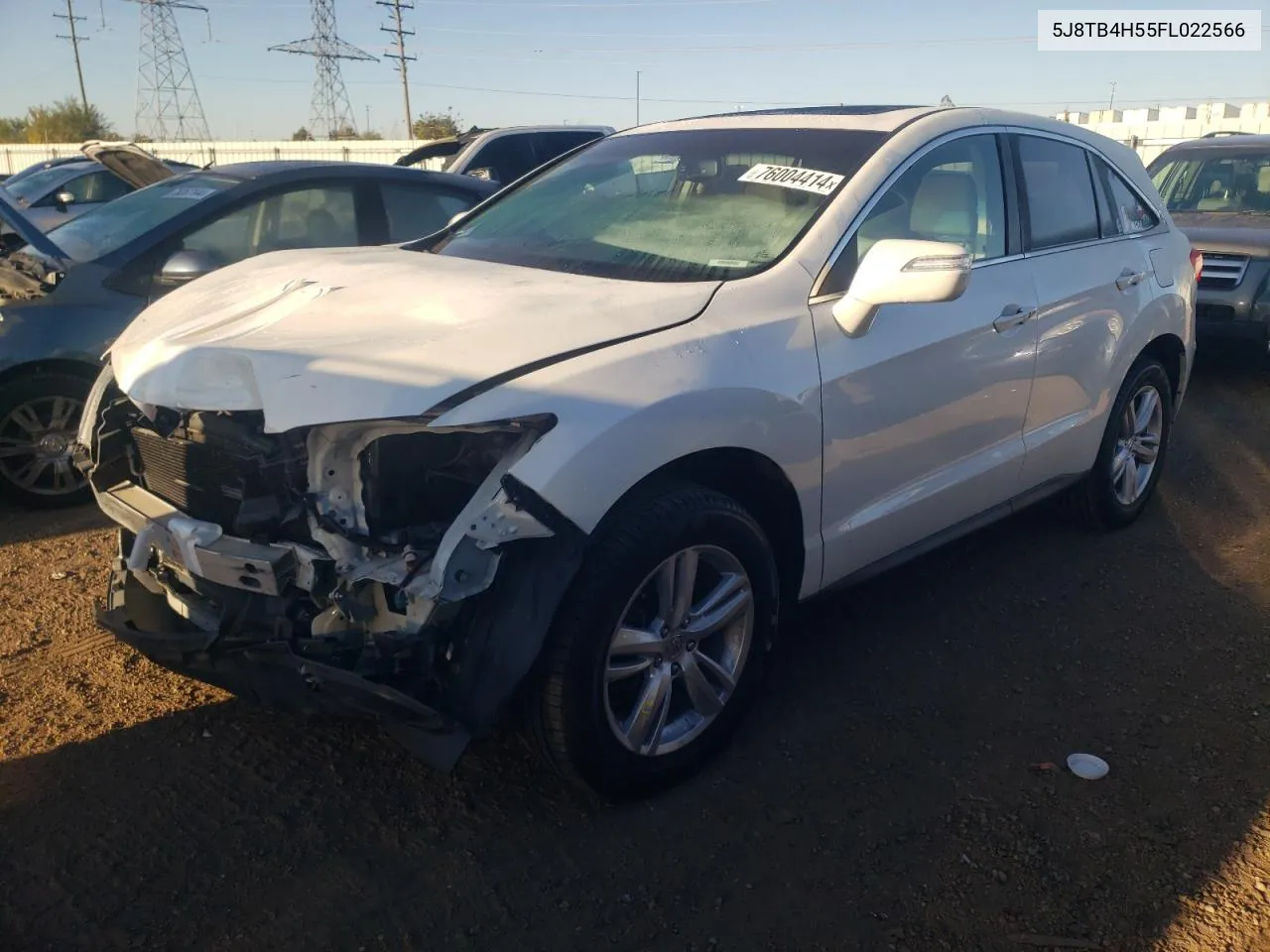 5J8TB4H55FL022566 2015 Acura Rdx Technology