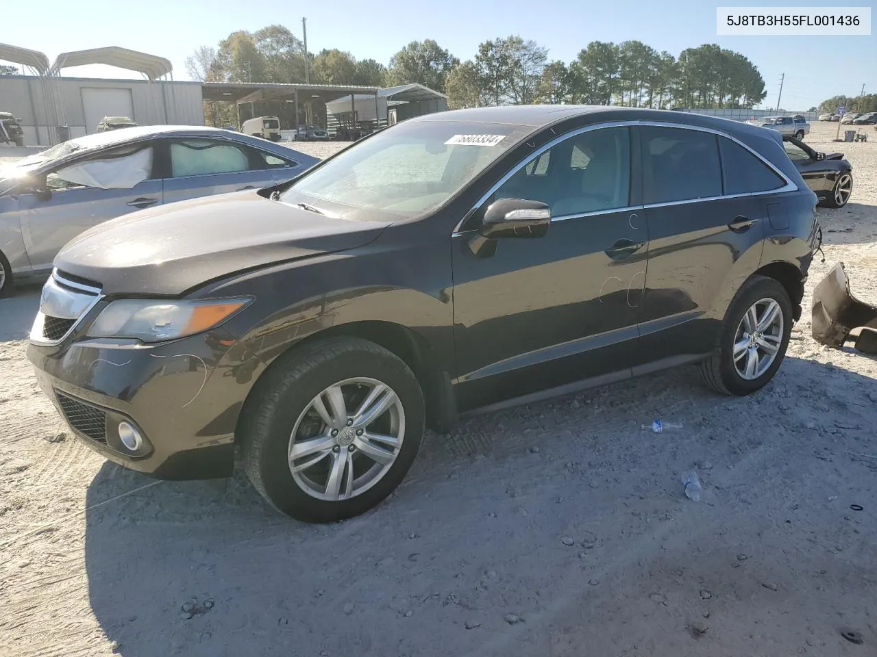 2015 Acura Rdx Technology VIN: 5J8TB3H55FL001436 Lot: 76803334