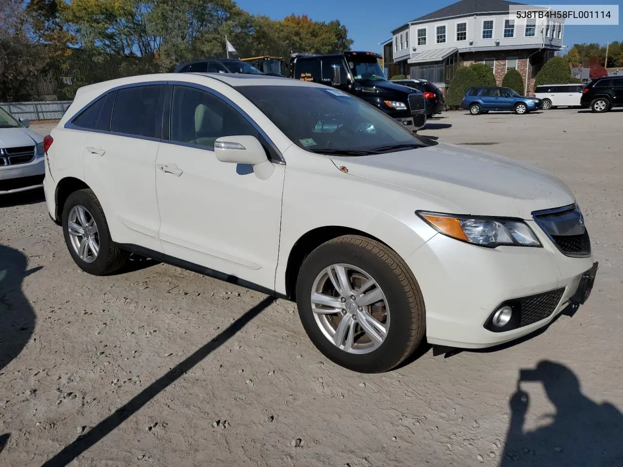 2015 Acura Rdx Technology VIN: 5J8TB4H58FL001114 Lot: 76991534