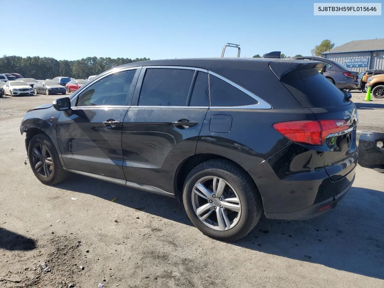 2015 Acura Rdx Technology VIN: 5J8TB3H59FL015646 Lot: 77438594