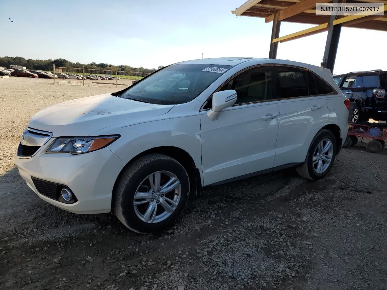 2015 Acura Rdx Technology VIN: 5J8TB3H57FL007917 Lot: 77966604