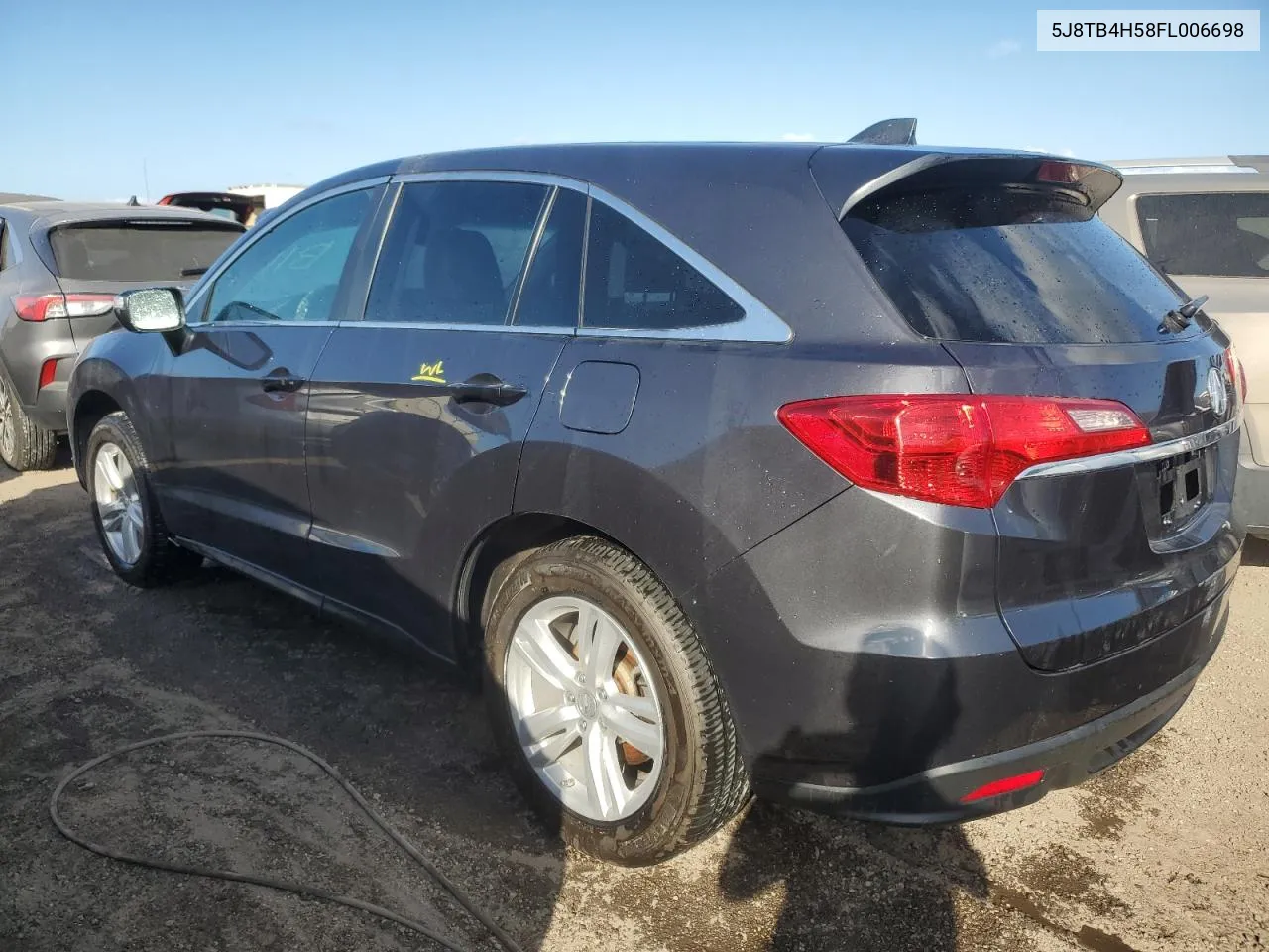 2015 Acura Rdx Technology VIN: 5J8TB4H58FL006698 Lot: 78228764