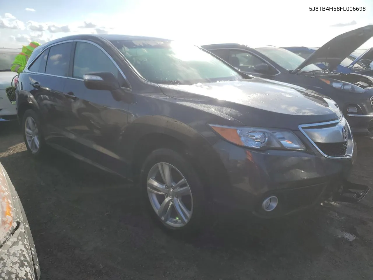 2015 Acura Rdx Technology VIN: 5J8TB4H58FL006698 Lot: 78228764