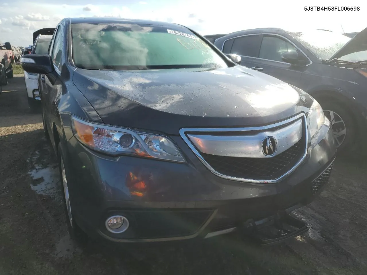 2015 Acura Rdx Technology VIN: 5J8TB4H58FL006698 Lot: 78228764