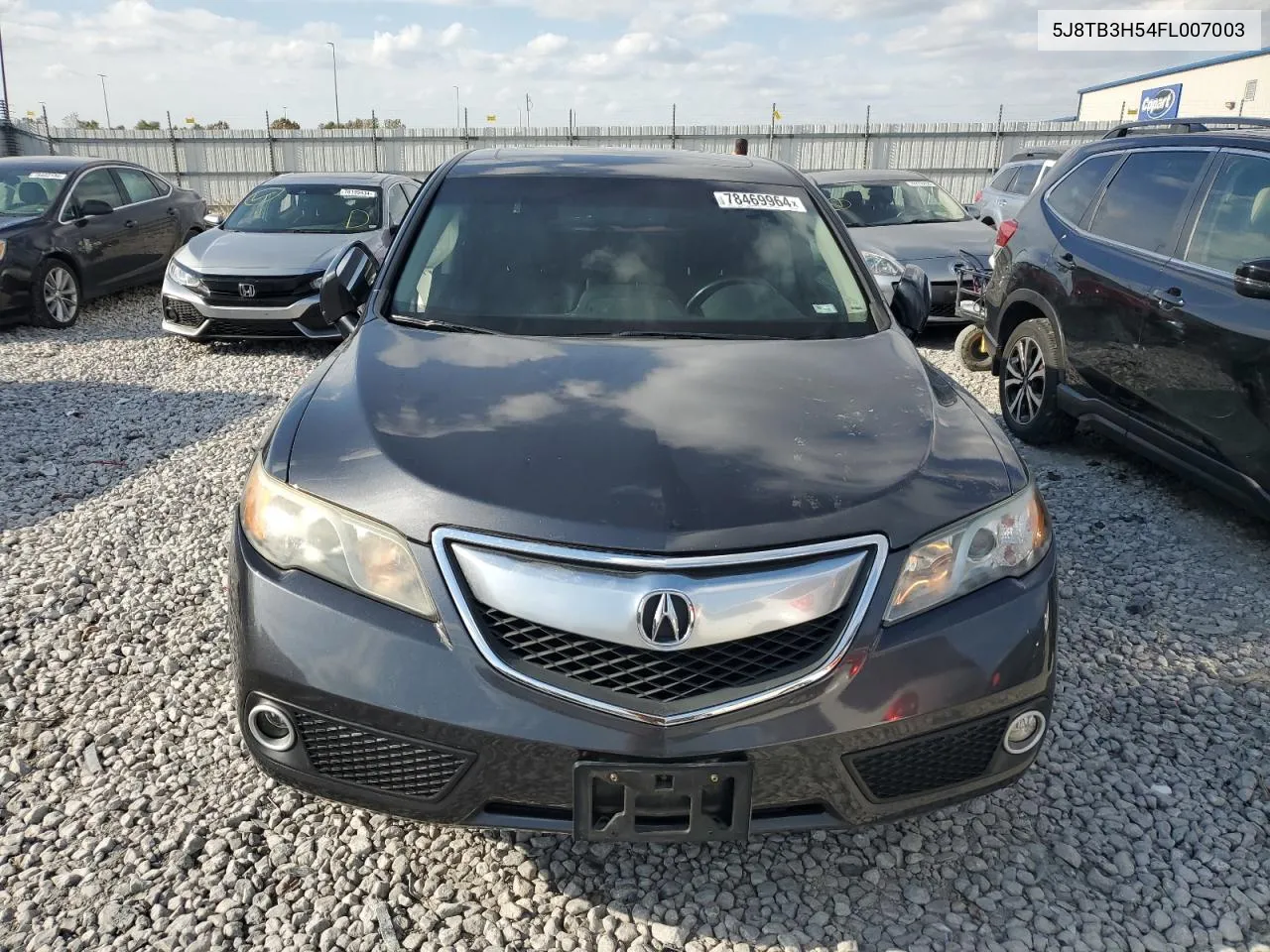 2015 Acura Rdx Technology VIN: 5J8TB3H54FL007003 Lot: 78469964