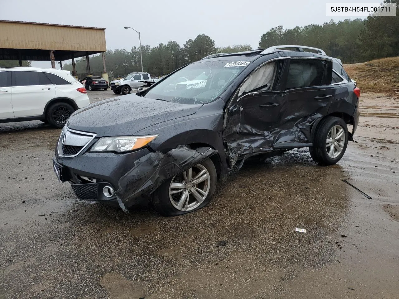 2015 Acura Rdx Technology VIN: 5J8TB4H54FL001711 Lot: 78554604