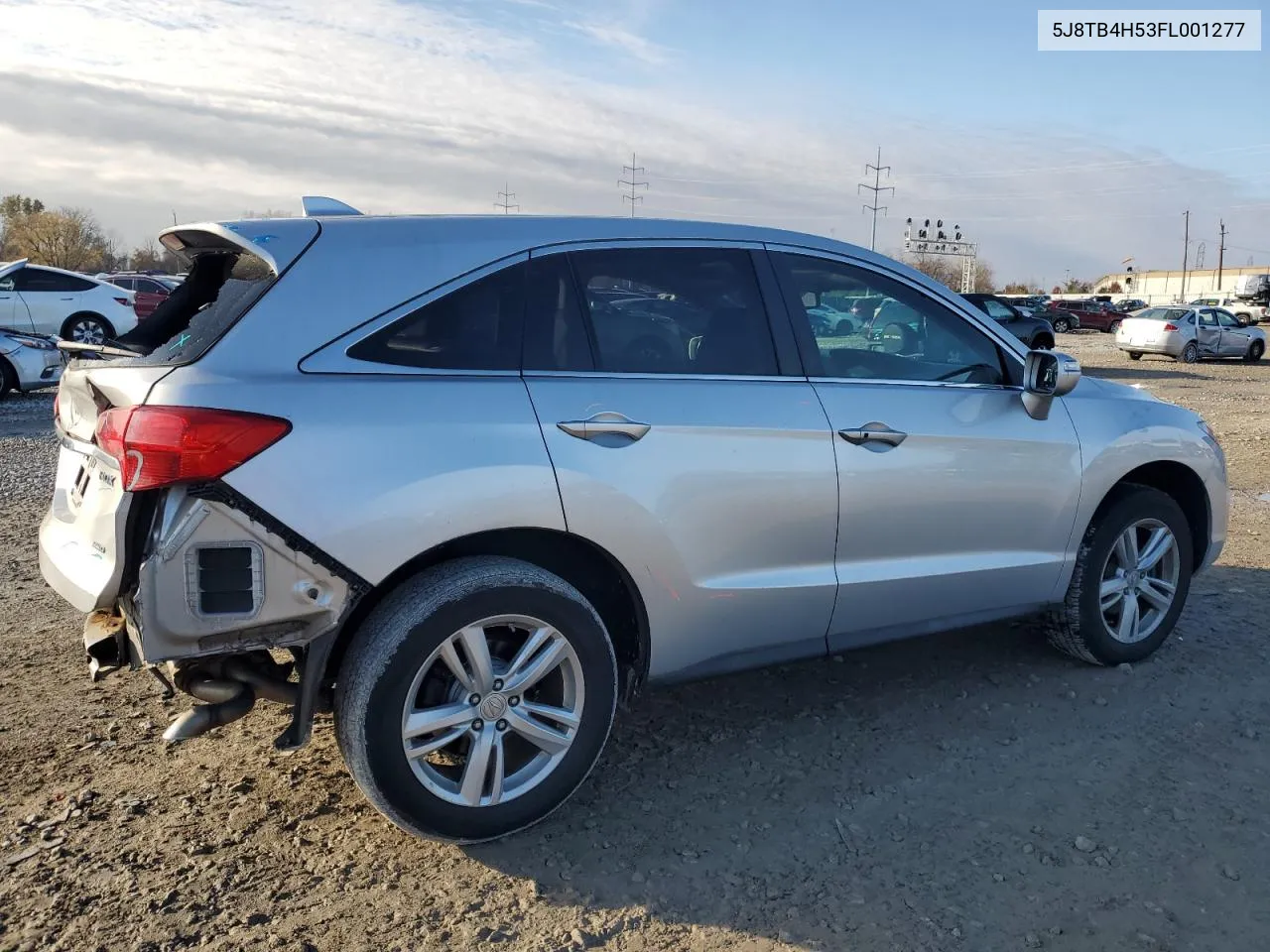 2015 Acura Rdx Technology VIN: 5J8TB4H53FL001277 Lot: 79193194