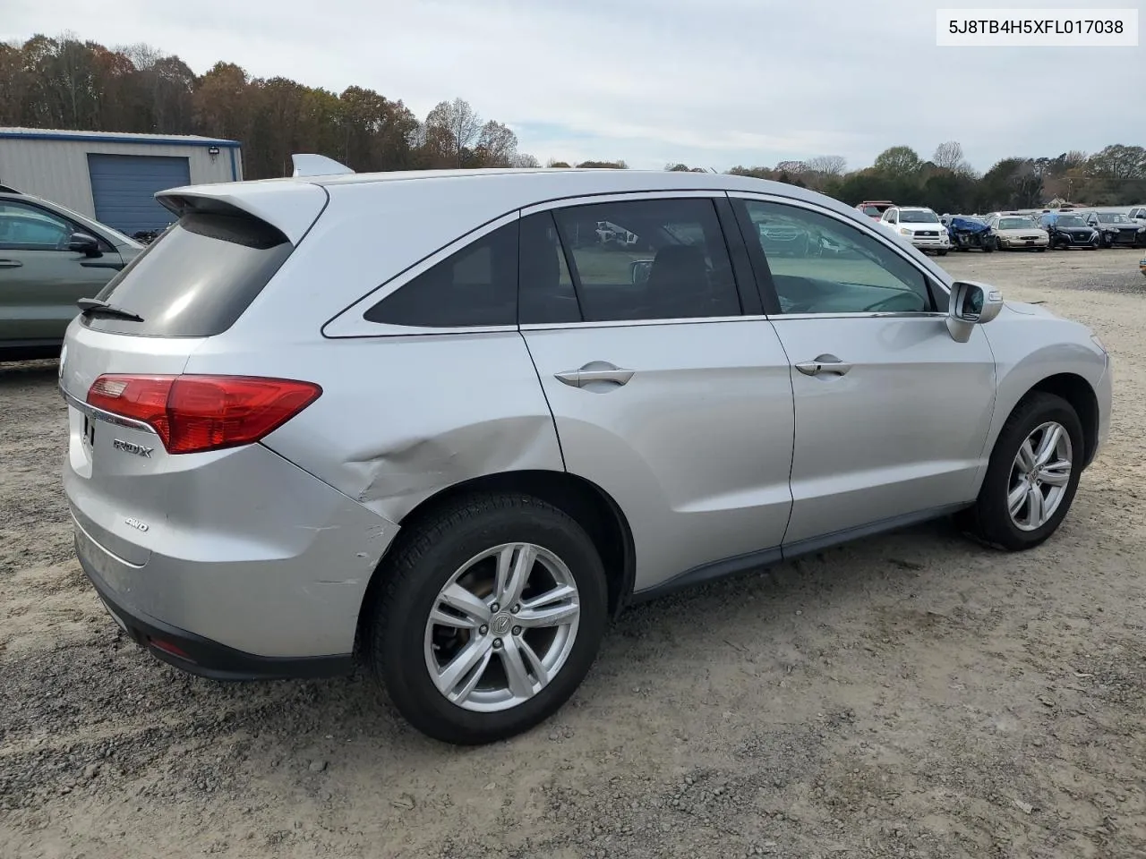 2015 Acura Rdx Technology VIN: 5J8TB4H5XFL017038 Lot: 80996124