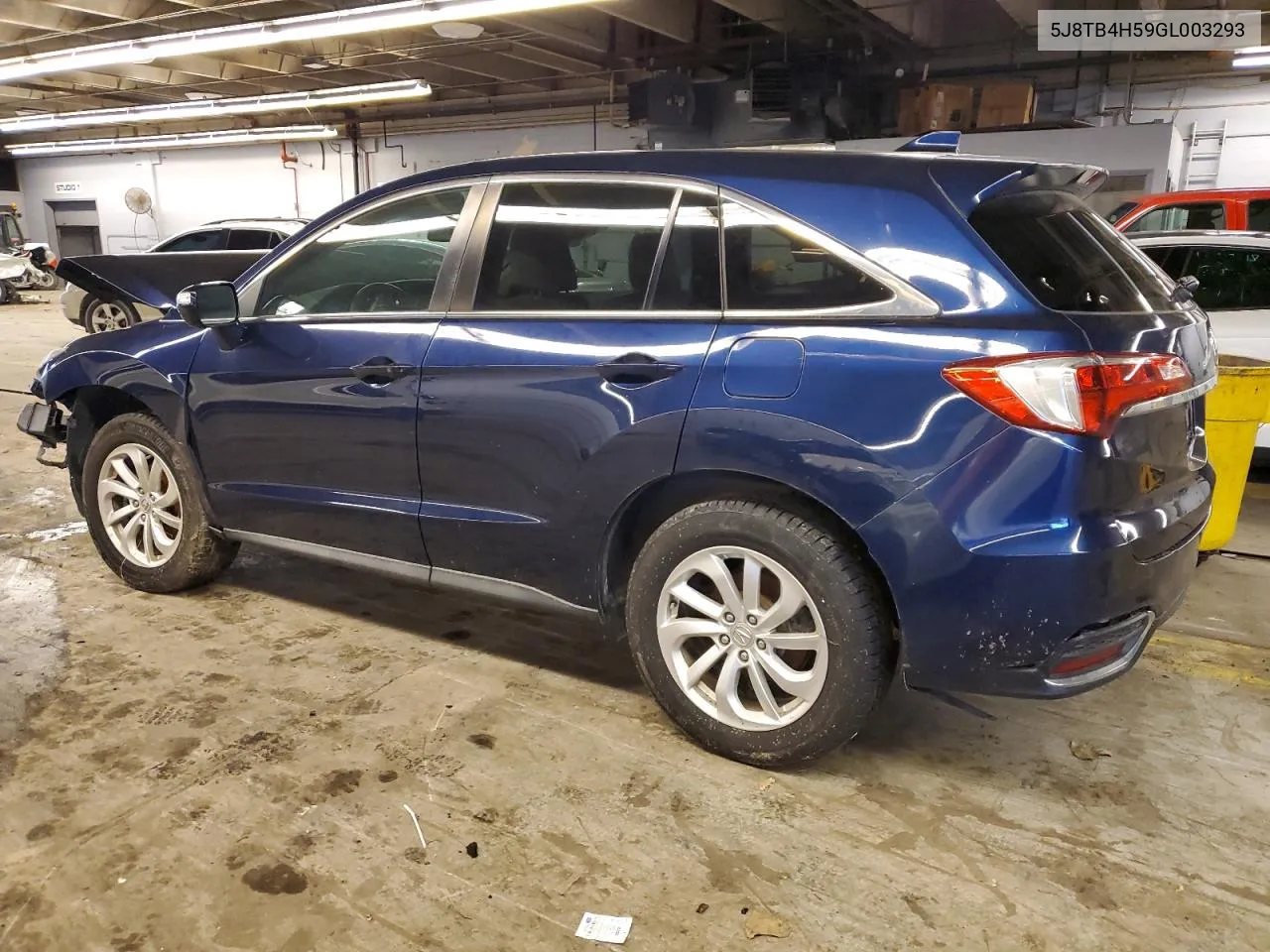 2016 Acura Rdx Technology VIN: 5J8TB4H59GL003293 Lot: 36943504