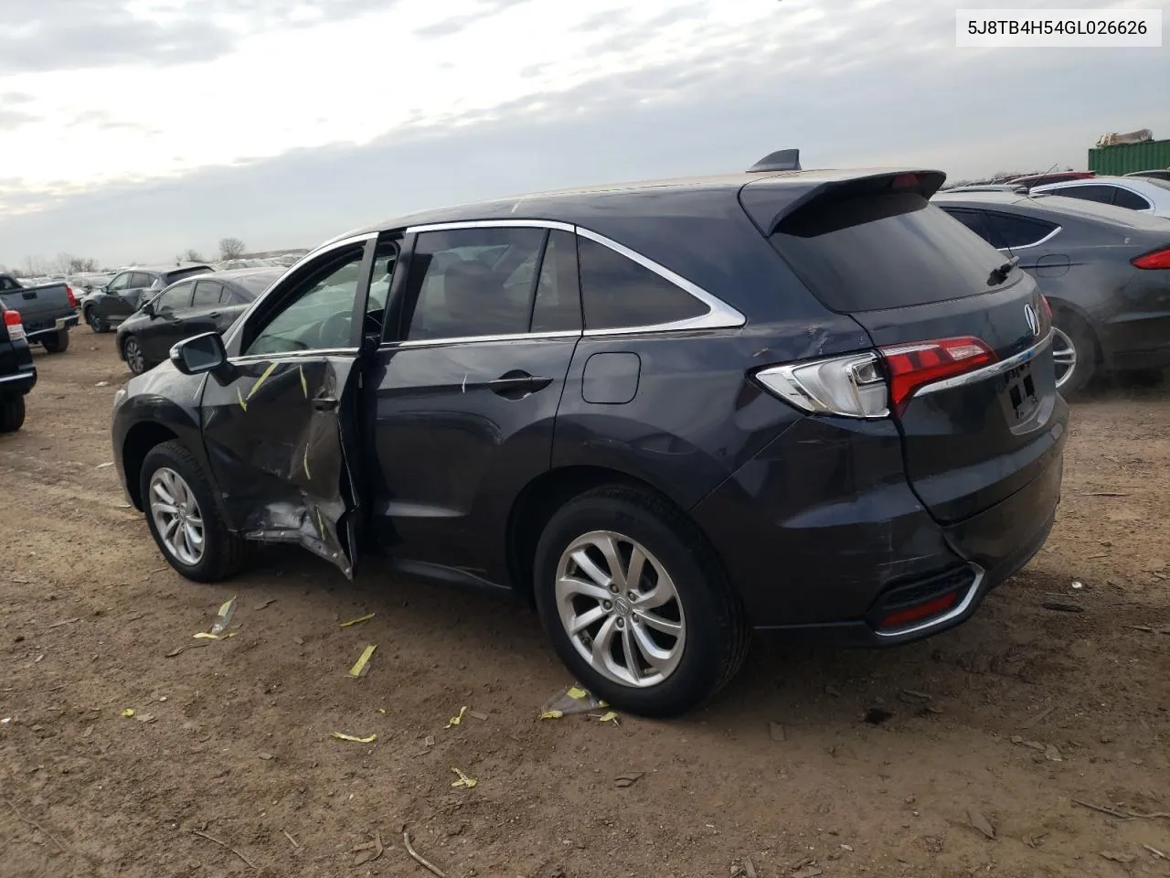 5J8TB4H54GL026626 2016 Acura Rdx Technology