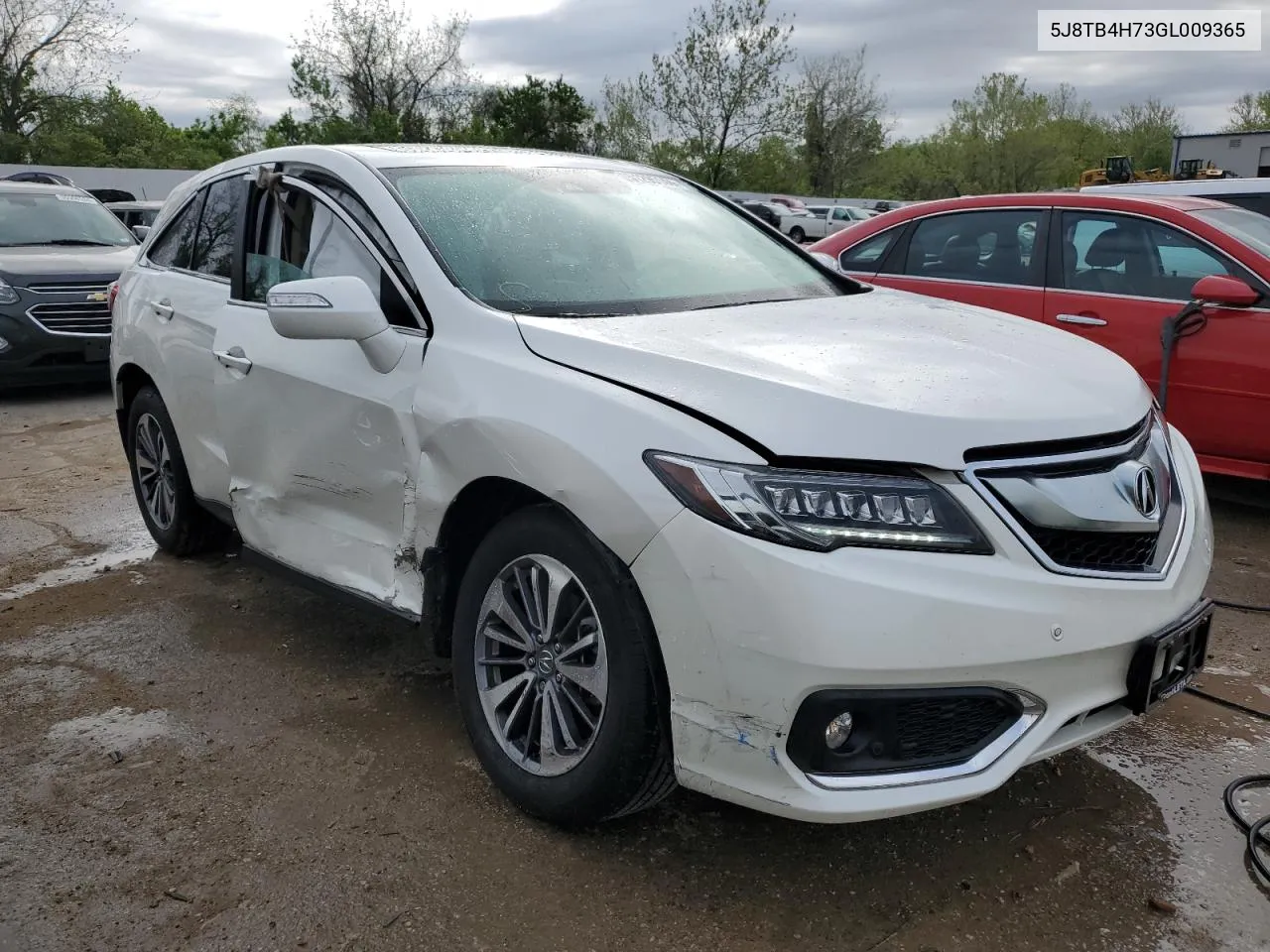 5J8TB4H73GL009365 2016 Acura Rdx Advance