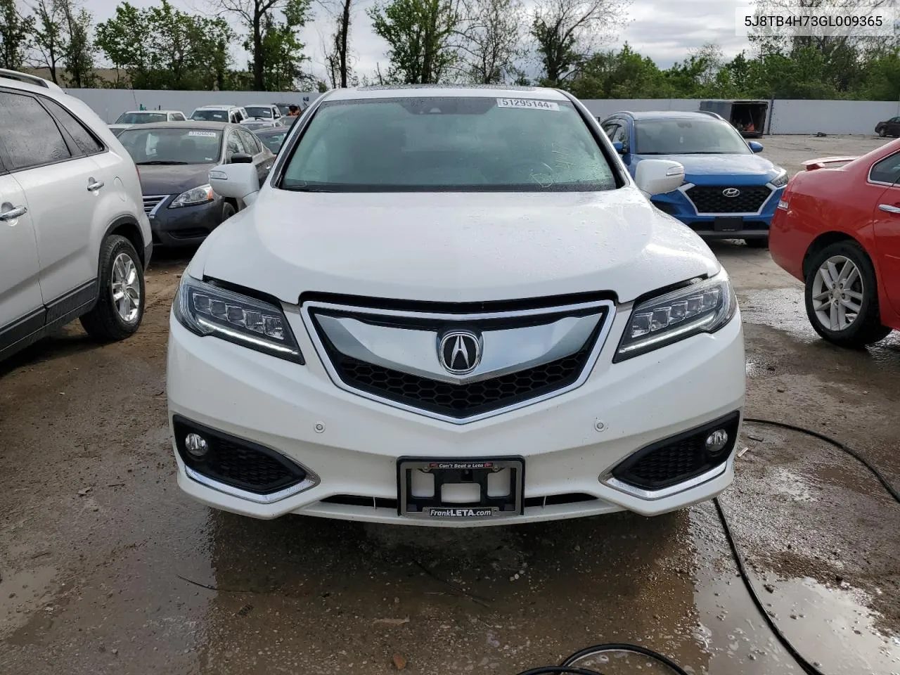 5J8TB4H73GL009365 2016 Acura Rdx Advance