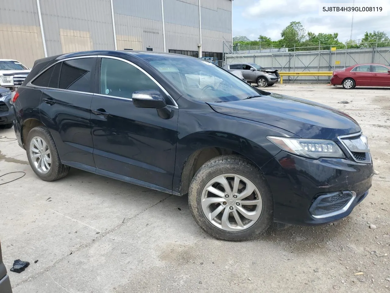 5J8TB4H39GL008119 2016 Acura Rdx