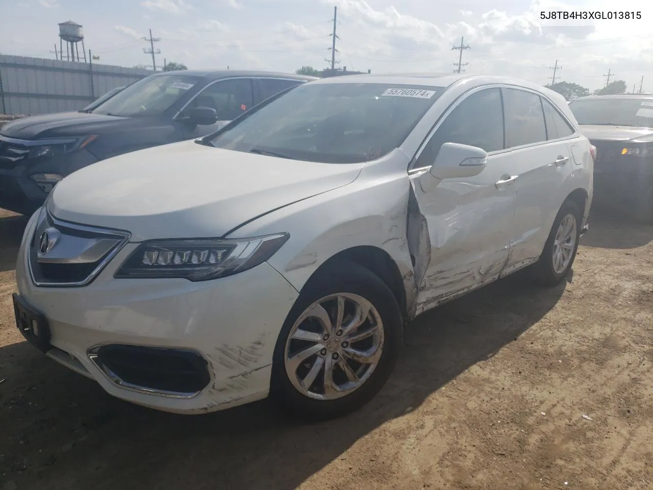 5J8TB4H3XGL013815 2016 Acura Rdx