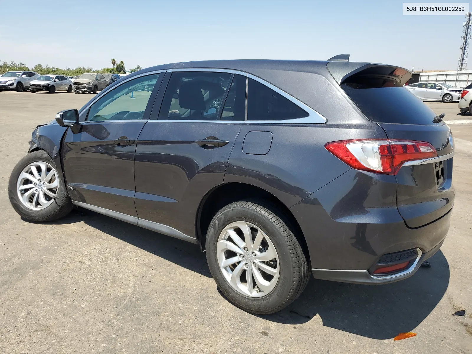 2016 Acura Rdx Technology VIN: 5J8TB3H51GL002259 Lot: 65734804