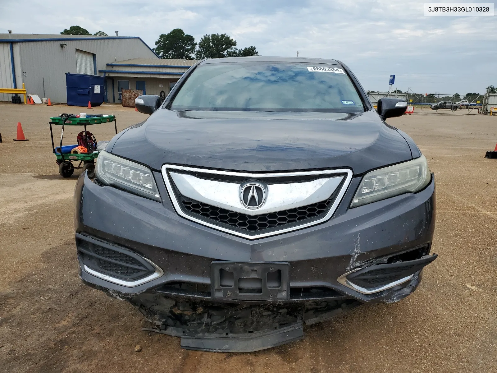 2016 Acura Rdx VIN: 5J8TB3H33GL010328 Lot: 66883364