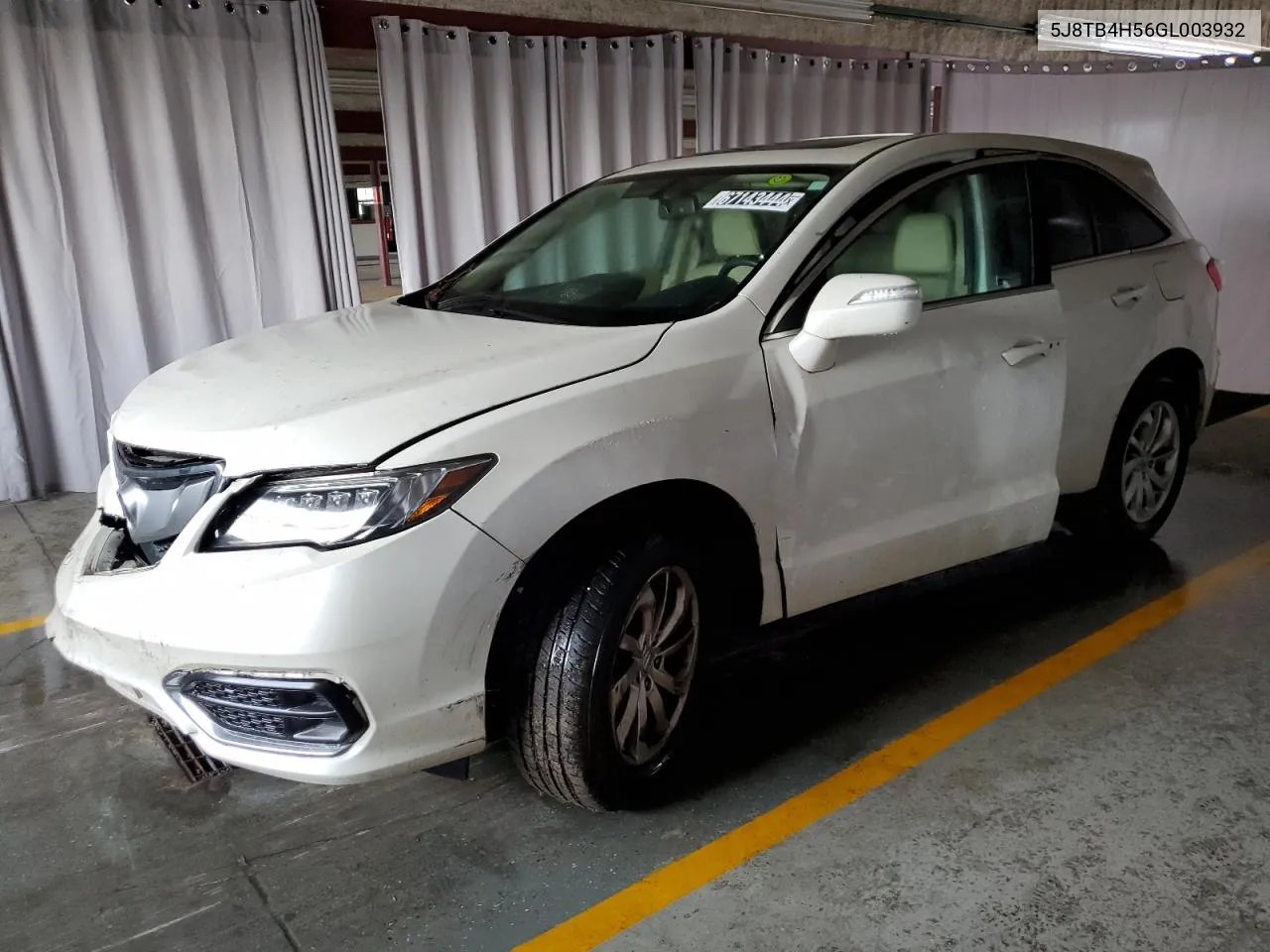 2016 Acura Rdx Technology VIN: 5J8TB4H56GL003932 Lot: 67143444