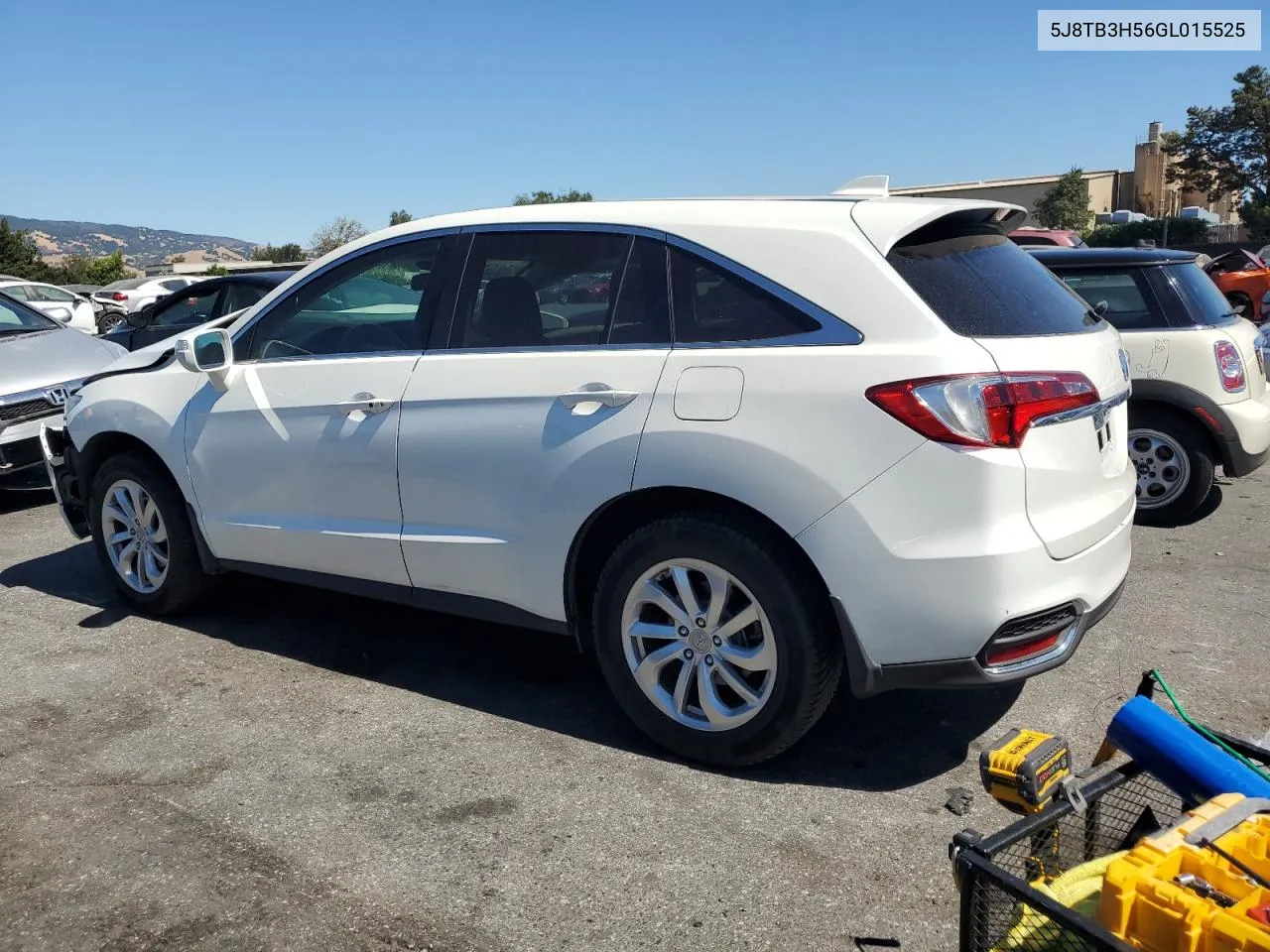 2016 Acura Rdx Technology VIN: 5J8TB3H56GL015525 Lot: 67284584