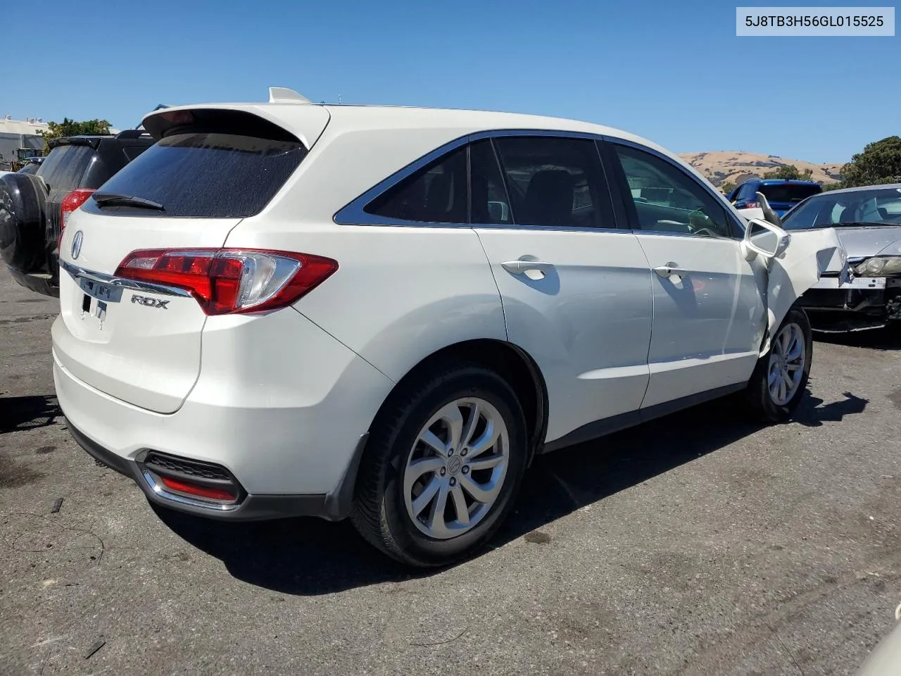 2016 Acura Rdx Technology VIN: 5J8TB3H56GL015525 Lot: 67284584