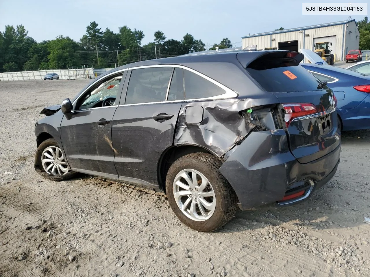 2016 Acura Rdx VIN: 5J8TB4H33GL004163 Lot: 67651604