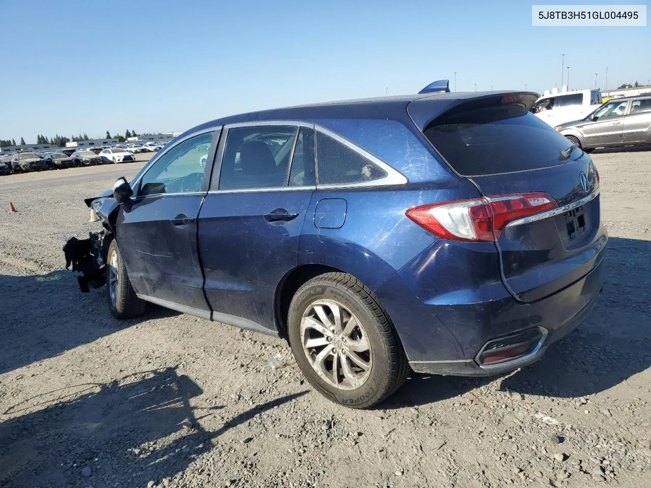 2016 Acura Rdx Technology VIN: 5J8TB3H51GL004495 Lot: 69034344