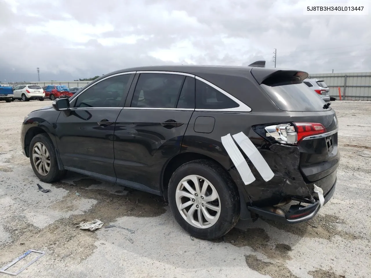 2016 Acura Rdx VIN: 5J8TB3H34GL013447 Lot: 69494404