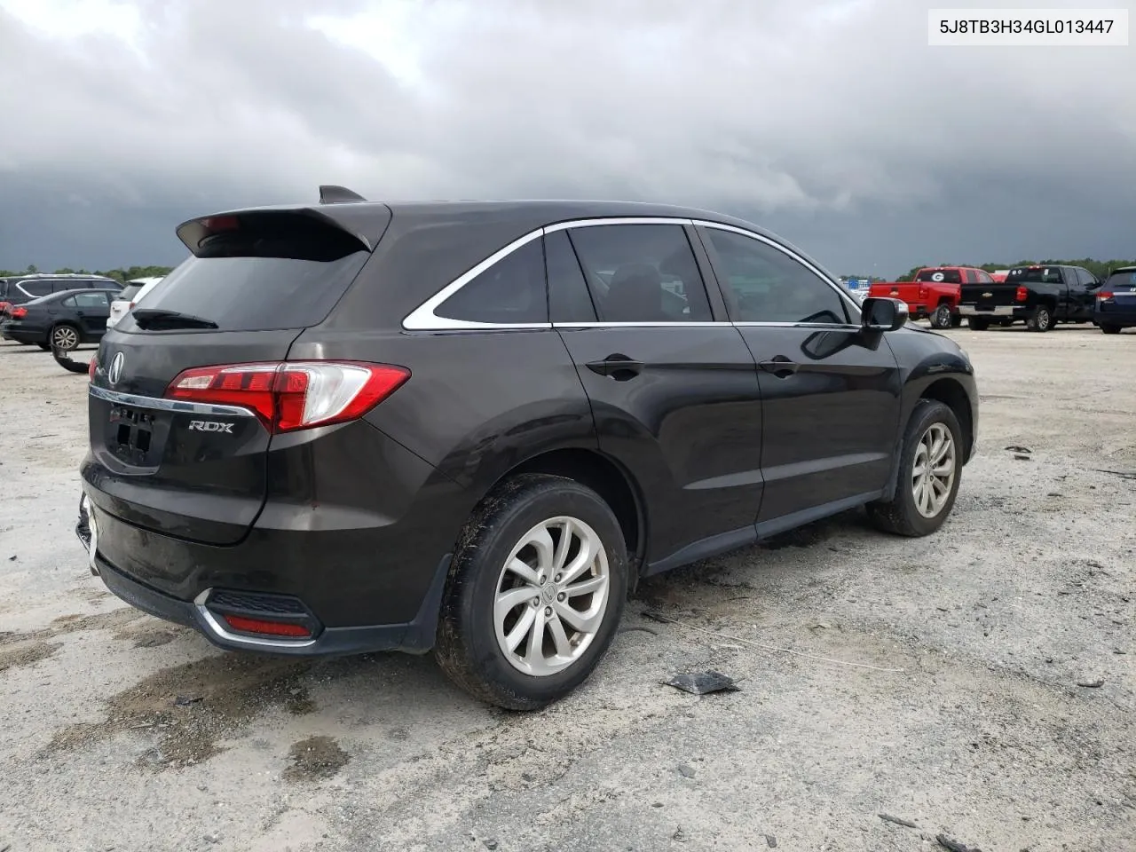 2016 Acura Rdx VIN: 5J8TB3H34GL013447 Lot: 69494404