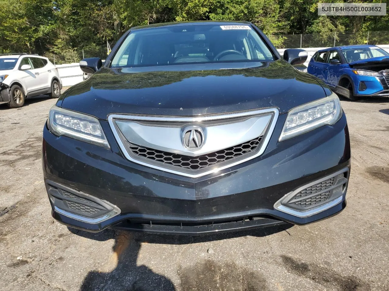 2016 Acura Rdx Technology VIN: 5J8TB4H50GL003652 Lot: 69588794