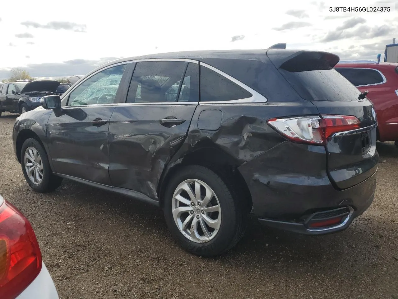 2016 Acura Rdx Technology VIN: 5J8TB4H56GL024375 Lot: 72152644