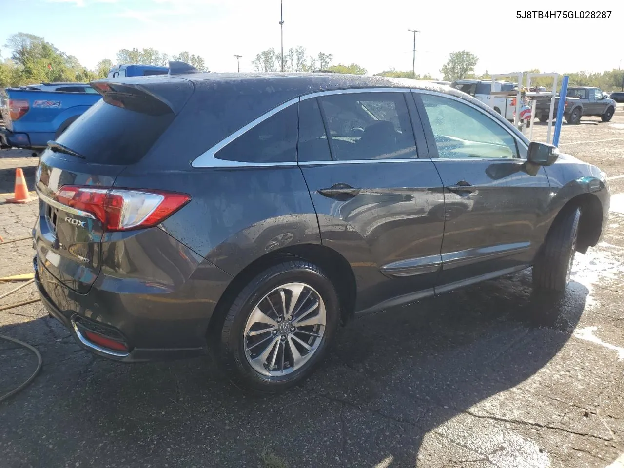 2016 Acura Rdx Advance VIN: 5J8TB4H75GL028287 Lot: 73588664