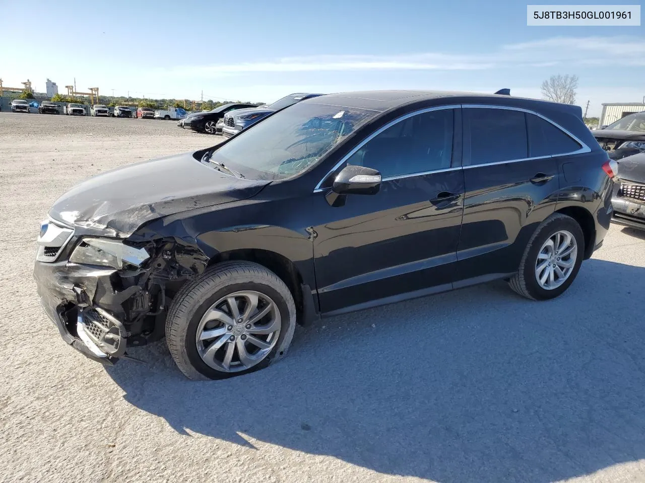 2016 Acura Rdx Technology VIN: 5J8TB3H50GL001961 Lot: 73676344