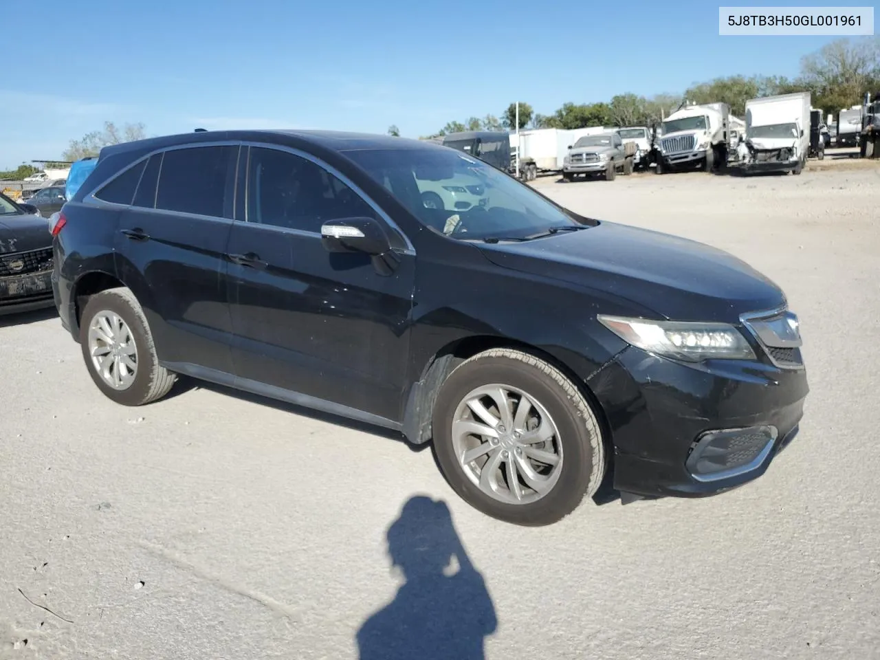 2016 Acura Rdx Technology VIN: 5J8TB3H50GL001961 Lot: 73676344