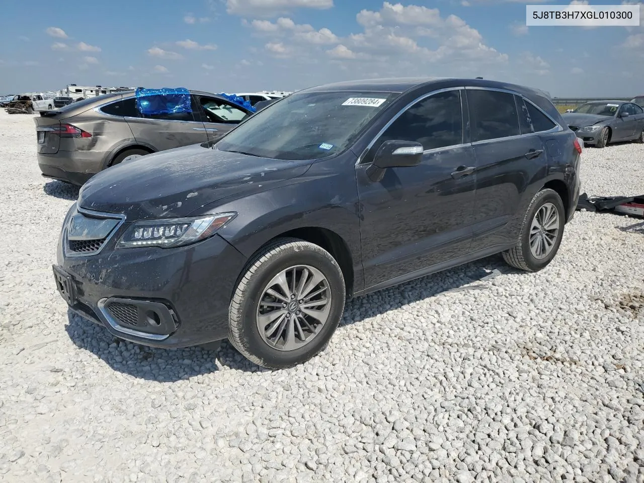 2016 Acura Rdx Advance VIN: 5J8TB3H7XGL010300 Lot: 73809284