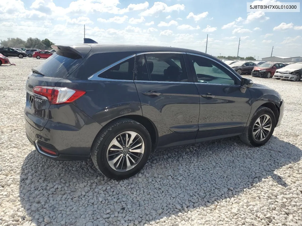 2016 Acura Rdx Advance VIN: 5J8TB3H7XGL010300 Lot: 73809284