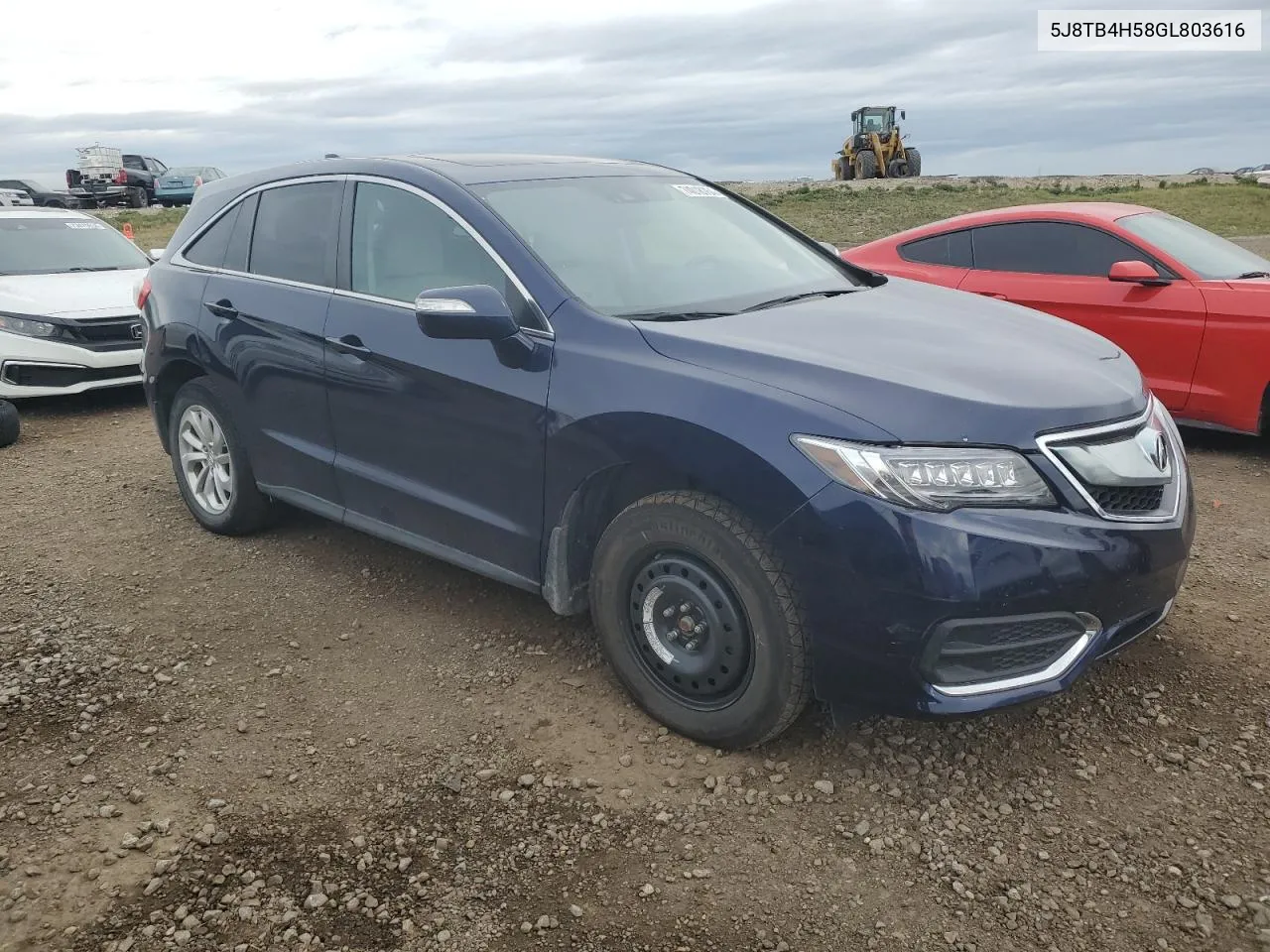 2016 Acura Rdx Technology VIN: 5J8TB4H58GL803616 Lot: 74018764