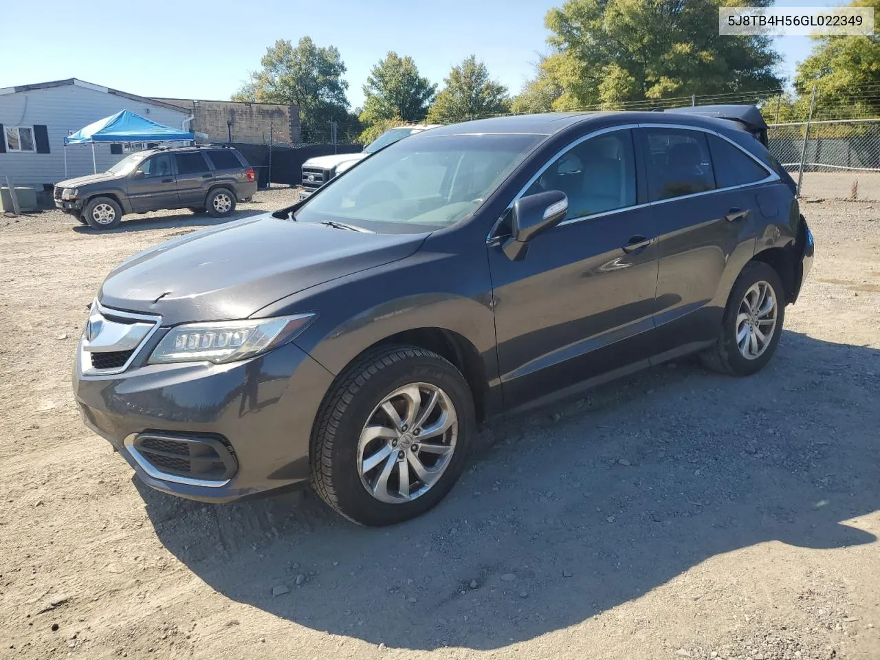 2016 Acura Rdx Technology VIN: 5J8TB4H56GL022349 Lot: 74026544