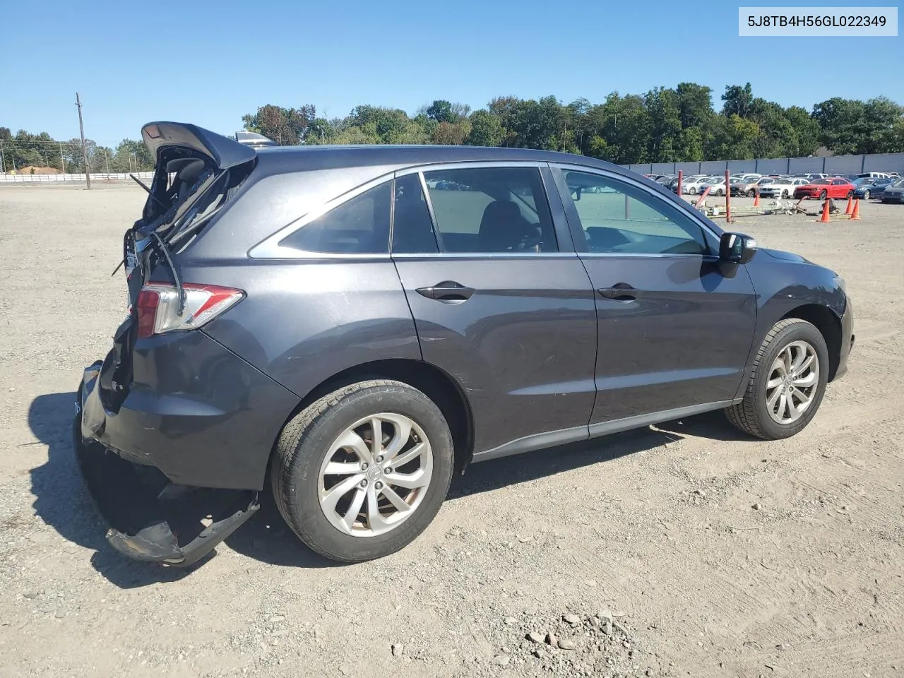 2016 Acura Rdx Technology VIN: 5J8TB4H56GL022349 Lot: 74026544