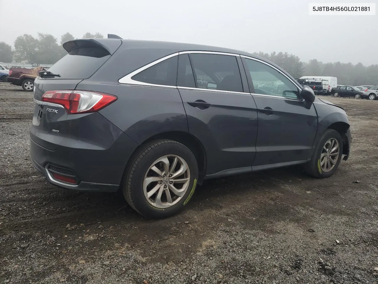 2016 Acura Rdx Technology VIN: 5J8TB4H56GL021881 Lot: 74242234