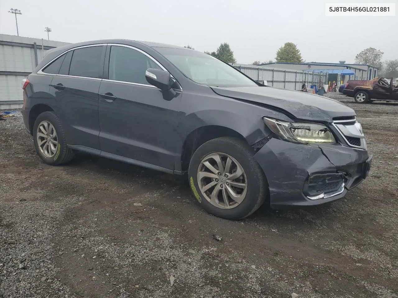 2016 Acura Rdx Technology VIN: 5J8TB4H56GL021881 Lot: 74242234