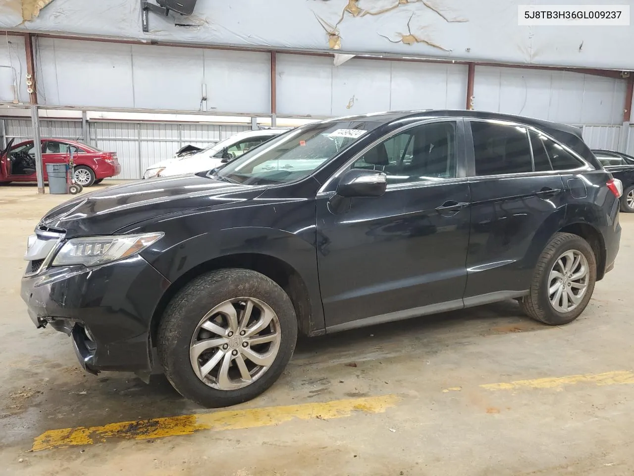 2016 Acura Rdx VIN: 5J8TB3H36GL009237 Lot: 74496424