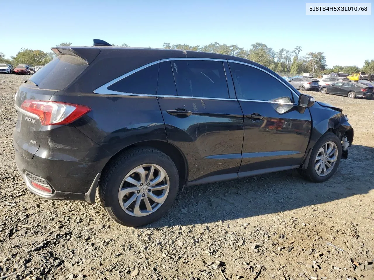 2016 Acura Rdx Technology VIN: 5J8TB4H5XGL010768 Lot: 74791004