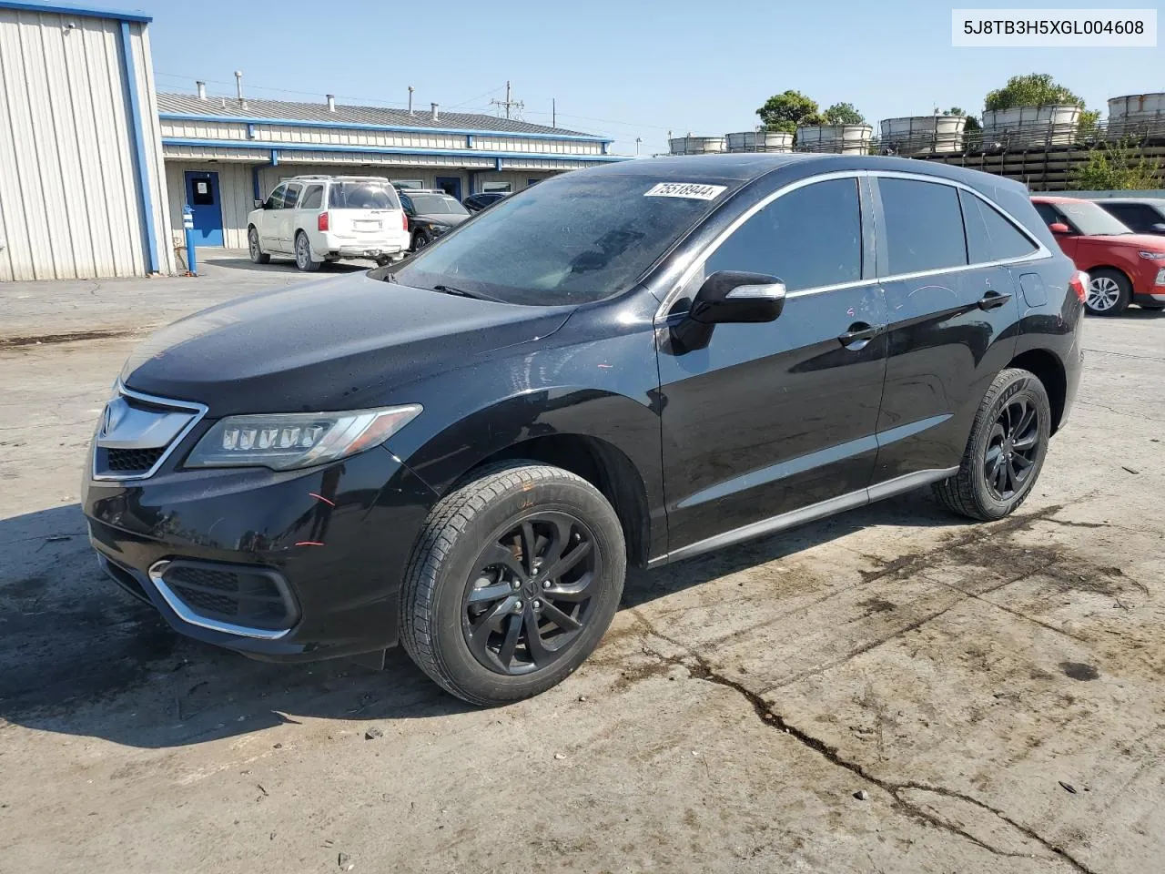 2016 Acura Rdx Technology VIN: 5J8TB3H5XGL004608 Lot: 75518944