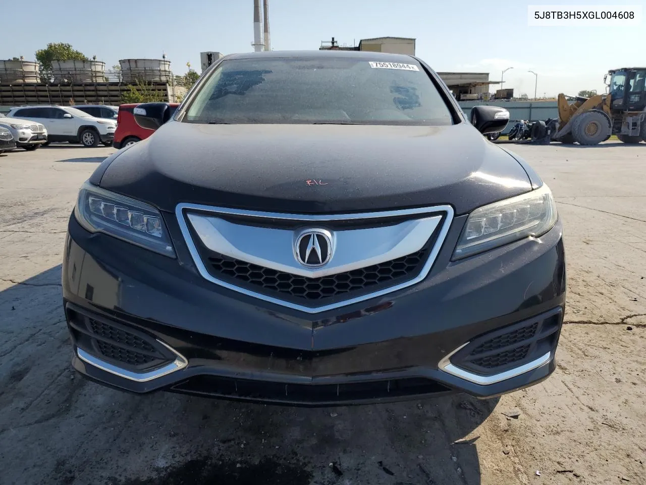 2016 Acura Rdx Technology VIN: 5J8TB3H5XGL004608 Lot: 75518944