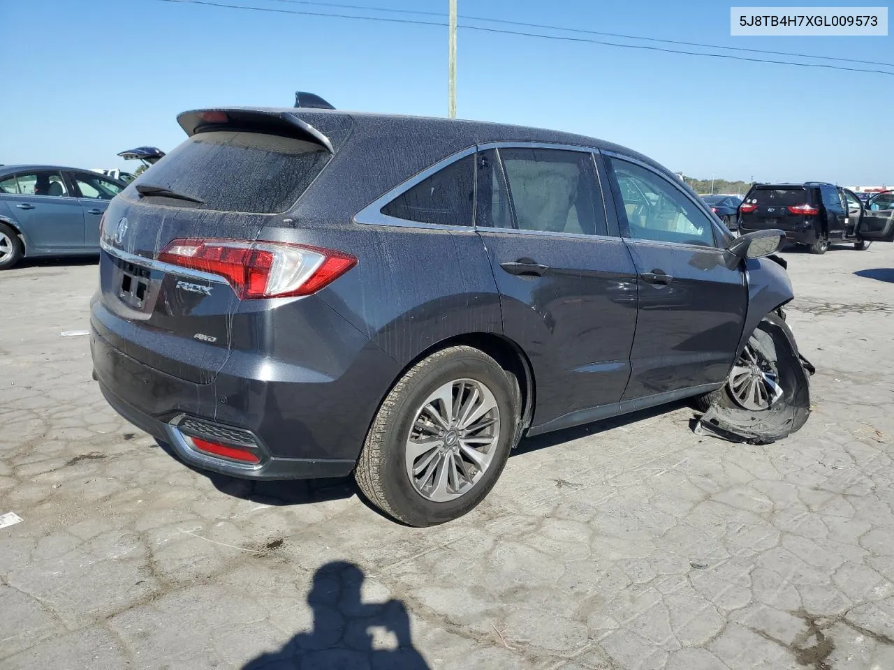 2016 Acura Rdx Advance VIN: 5J8TB4H7XGL009573 Lot: 76454964