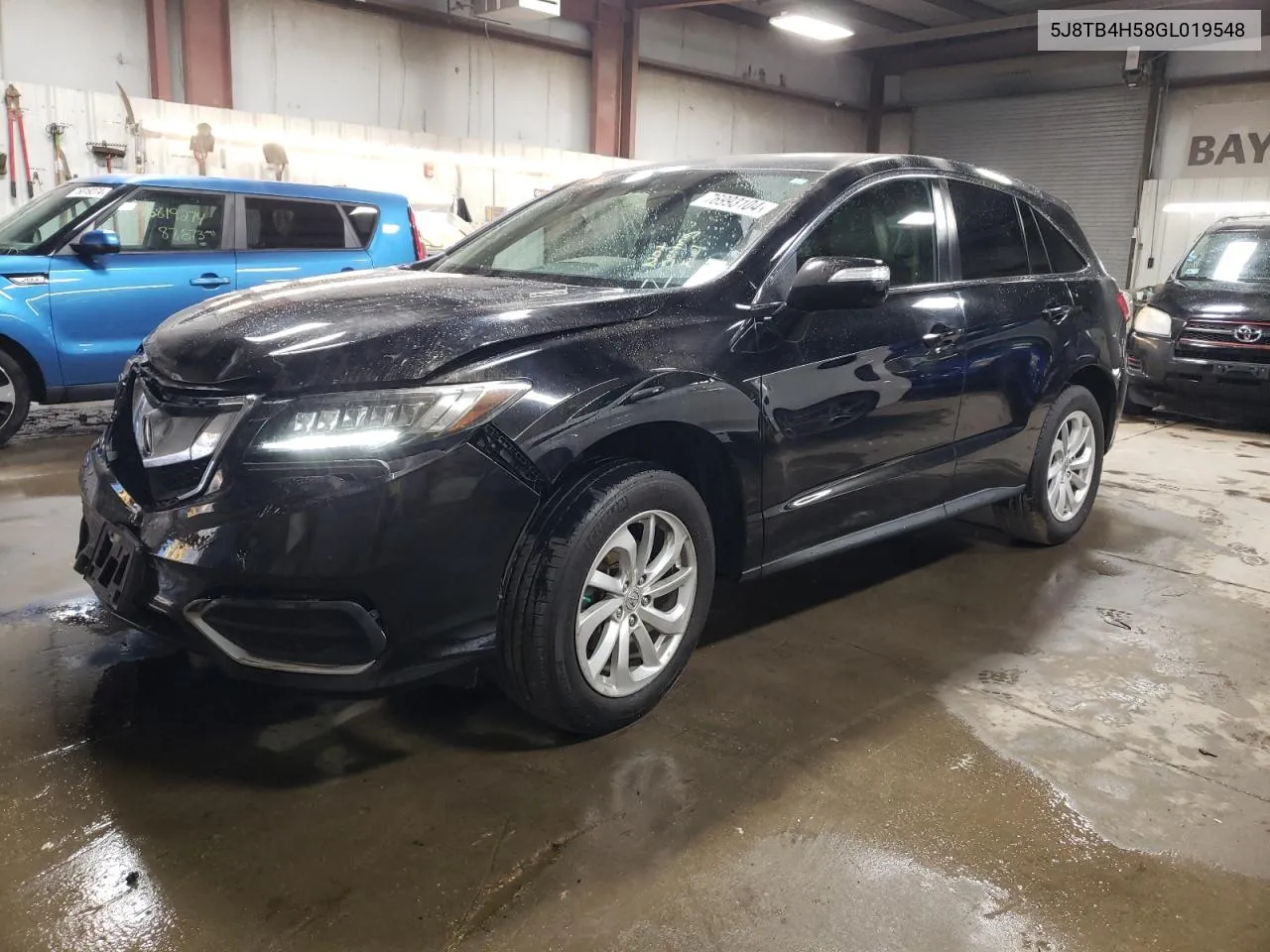 2016 Acura Rdx Technology VIN: 5J8TB4H58GL019548 Lot: 76993104