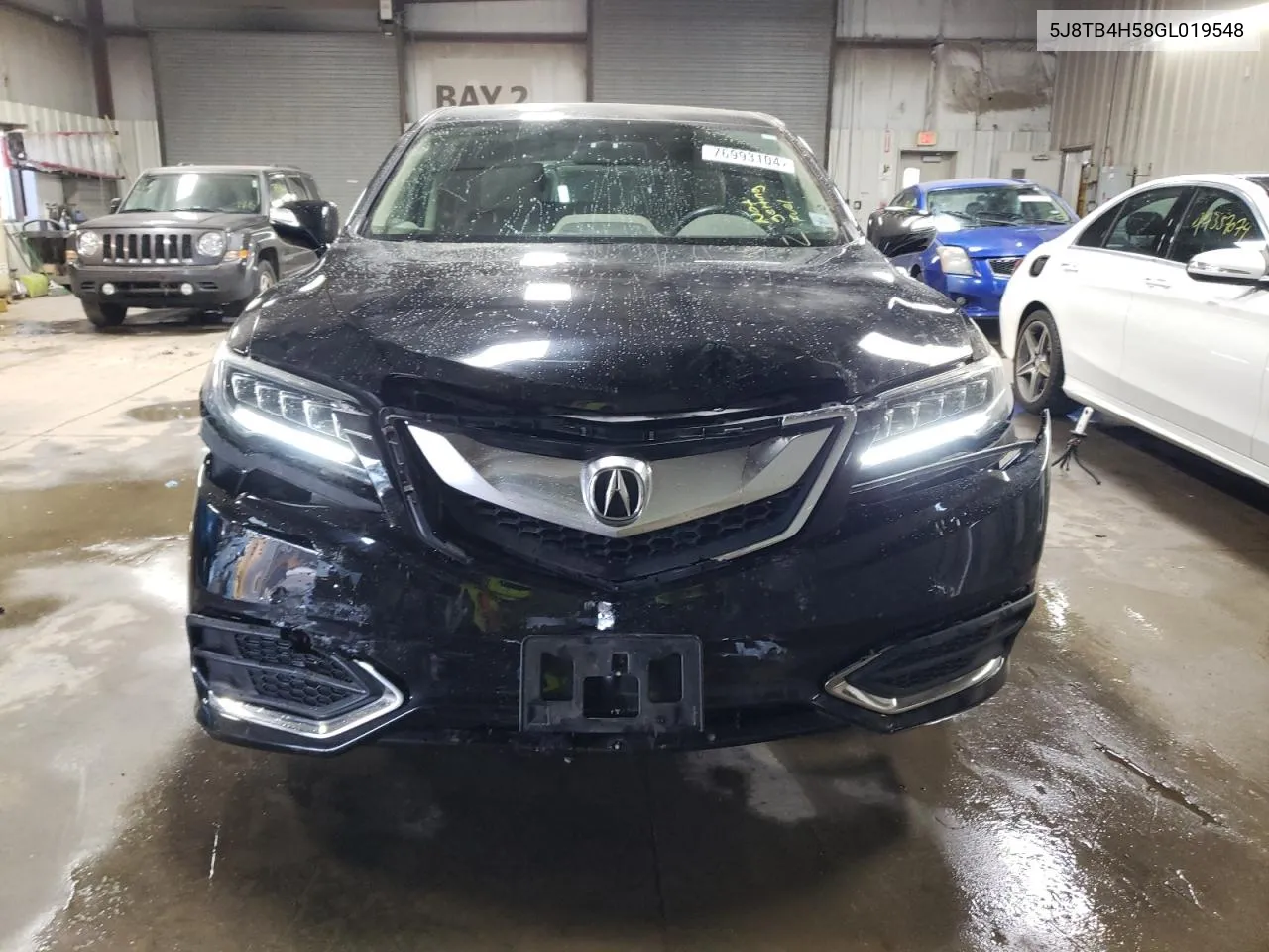 2016 Acura Rdx Technology VIN: 5J8TB4H58GL019548 Lot: 76993104