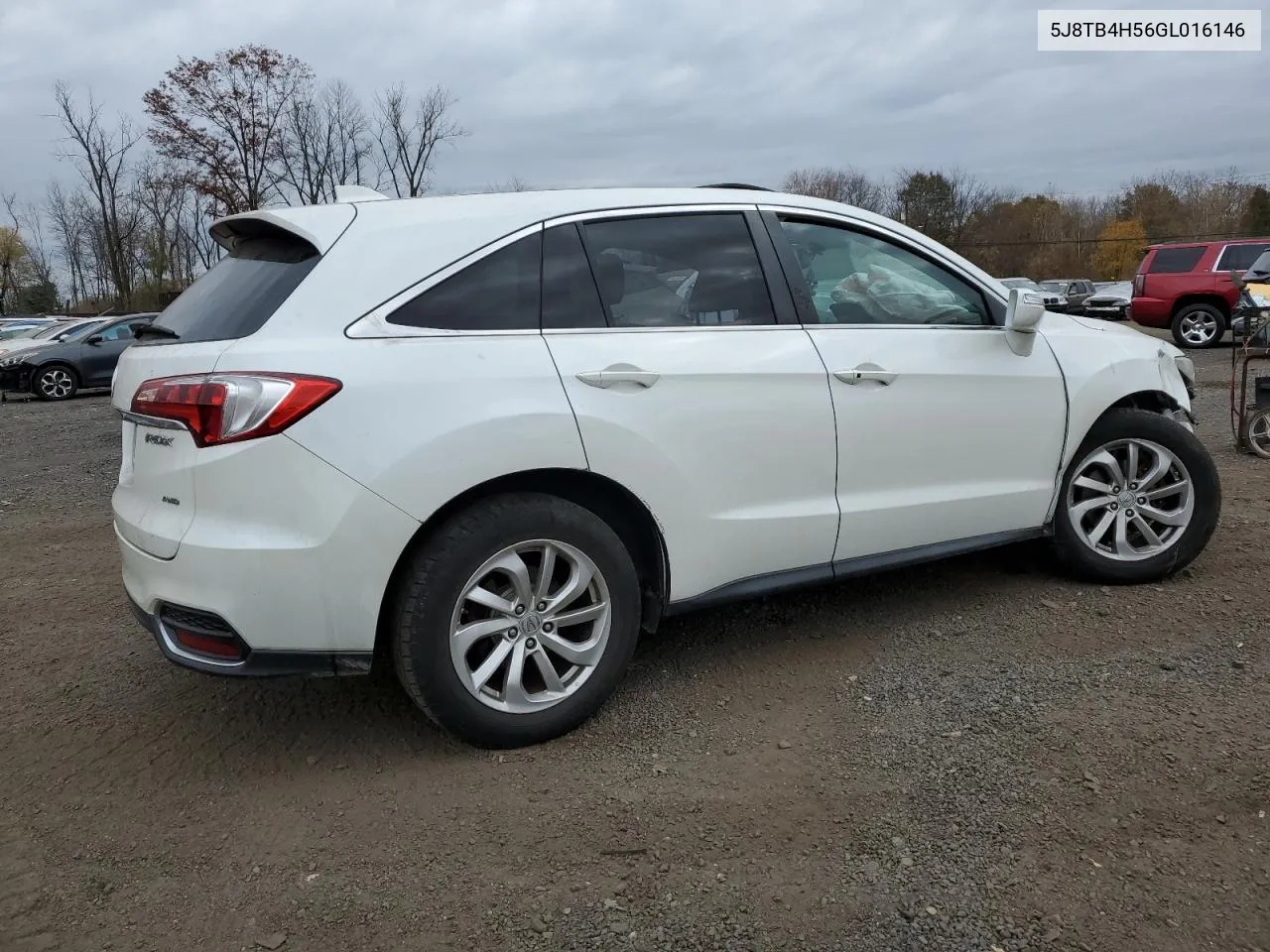 2016 Acura Rdx Technology VIN: 5J8TB4H56GL016146 Lot: 77203694